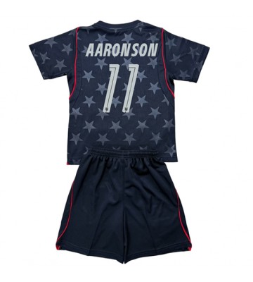 Förenta stater Brenden Aaronson #11 Replika Bortatröja Barn VM 2026 Kortärmad (+ Korta byxor)